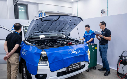 Ford Việt Nam tổ chức thi tay nghề kỹ thuật, nâng chuẩn dịch vụ sau bán hàng