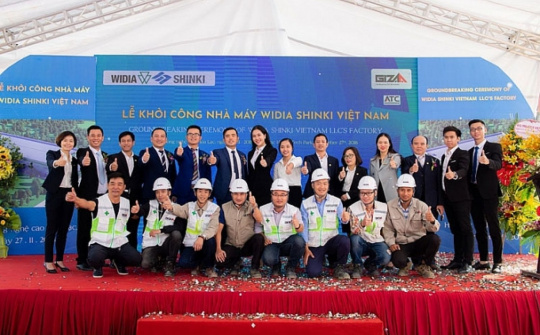 Khởi công xây dựng nhà máy Widia Shinki Việt Nam