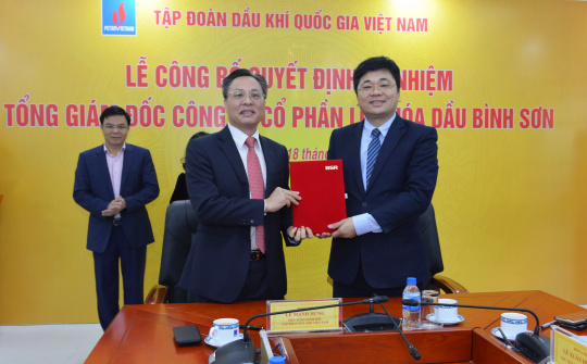 Lọc hóa dầu Bình Sơn công bố Tổng Giám đốc mới