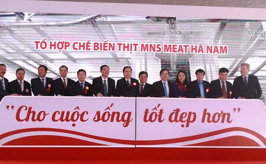 Khánh thành tổ hợp chế biến thịt mát đầu tiên tại Việt Nam