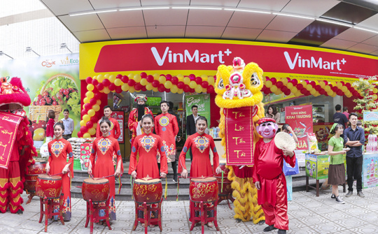 Vinmart + lập kỷ lục: Khai trương 117 cửa hàng trong ngày 31.12.2018