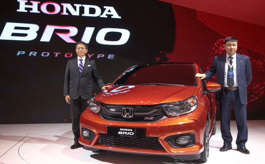 Xe nhỏ Honda Brio giá 400 triệu tại Việt Nam?