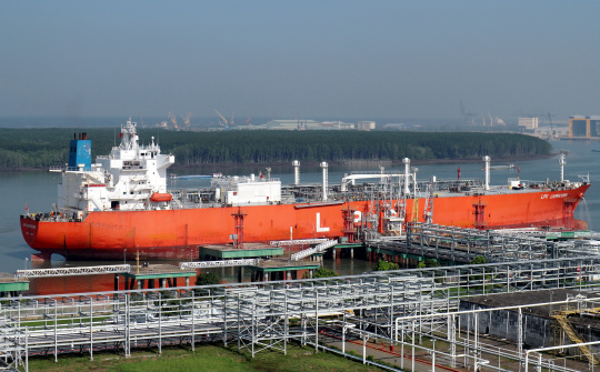 PV GAS Vũng Tàu tiếp nhận chuyến tàu LPG lạnh thứ 100