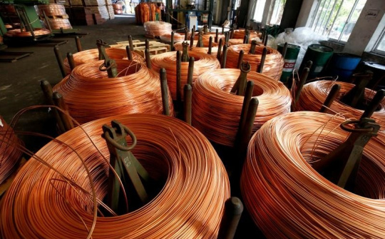 Giá đồng có mức giảm mạnh nhất kể từ giữa tháng 8/2018