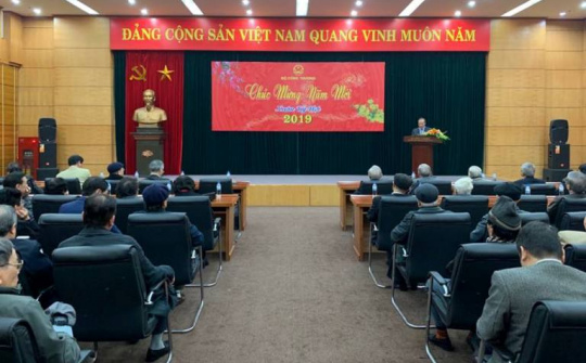 Bộ Công Thương gặp mặt các Lão thành cách mạng, Lãnh đạo Bộ qua các thời kỳ nhân dịp đầu xuân