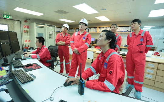 Dầu khí Biển Đông đón nhận 10 tỷ m3 khí sau 5 năm vận hành