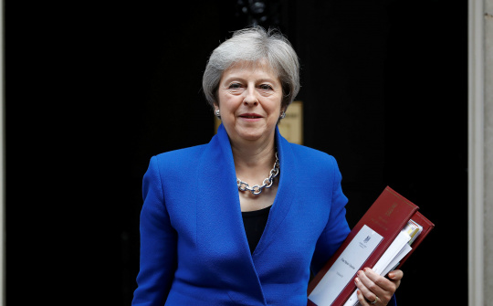 Tin ảnh: Kế hoạch Brexit của Thủ tướng Anh không nhận được ủng hộ ở Hạ viện Anh