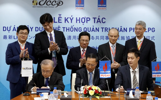 PVGAS hợp tác với Nhật Bản xây dựng hệ thống quản trị phân phối gas