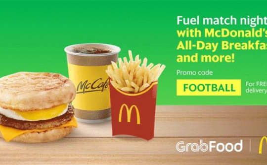 Grab công bố hợp tác với McDonald’s