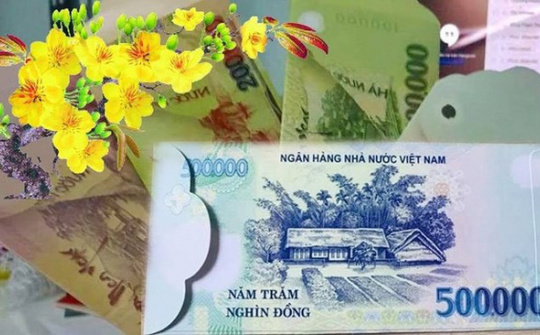 Sử dụng bao lì xì có hình tiền Việt Nam sẽ bị phạt đến 80 triệu đồng