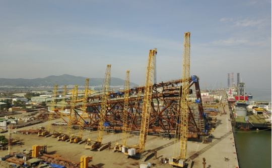 Dựng thành công Panel Row 2 cho chân đế Sao Vàng