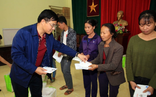 BSR tổ chức “Xuân yêu thương - Tết vì người nghèo" tại tỉnh Hưng Yên