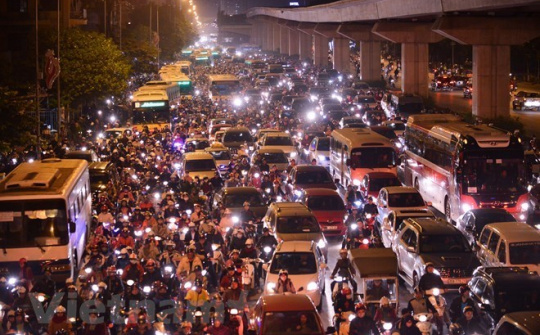 Hà Nội giải tỏa áp lực giao thông trong những ngày giáp Tết