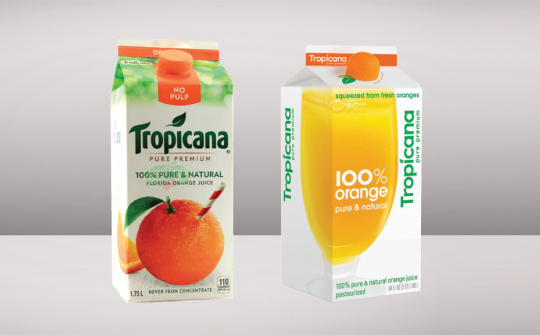 Tropicana và câu chuyện thất bại về thay đổi thiết kế bao bì
