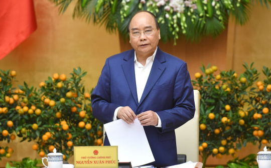 Thủ tướng: "Cái gì làm được trước Tết thì tranh thủ làm"