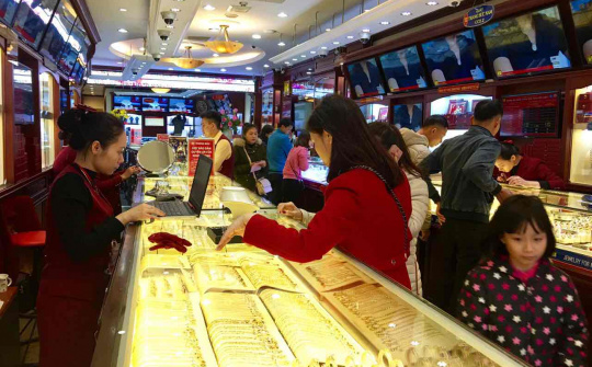 Giá vàng hôm nay 9/1/2019: Vàng tăng nhẹ 10 nghìn đồng/lượng