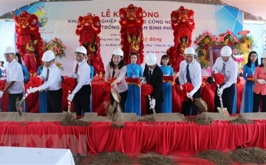 Khởi công dự án nuôi cá tra công nghệ cao lớn nhất ĐBSCL