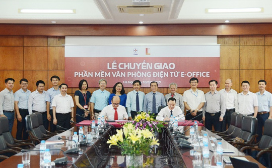 EVN chuyển giao E-OFFICE đến tay Đại học Bách Khoa Hà Nội