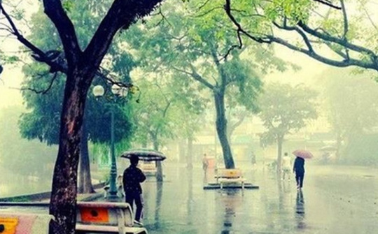 Thời tiết 15/10: Bắc bộ mưa trên diện rộng