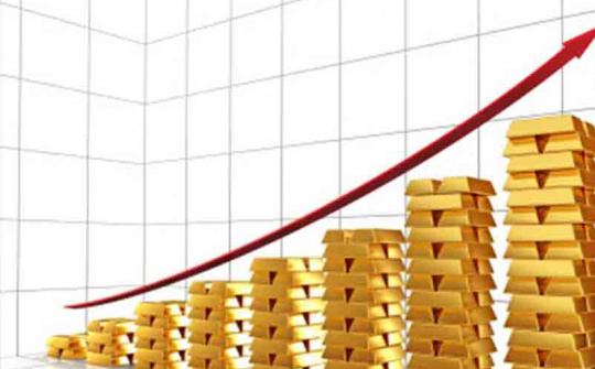 Giá vàng phản ứng tăng sau thông tin về tình hình kinh tế Mỹ (ngày 17/10)