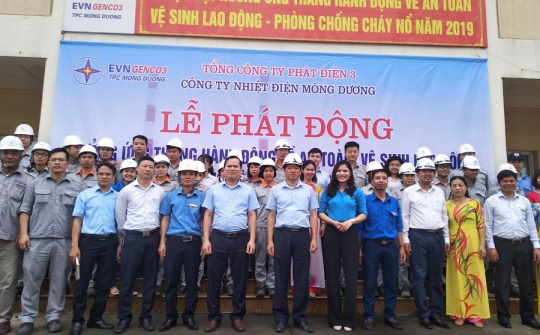 Nhiệt điện Mông Dương: "Nâng cao hiệu quả công tác an toàn trong sản xuất"