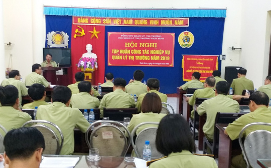 Cục QLTT Thái Bình: Tập huấn nâng cao nghiệp vụ cho cán bộ công chức