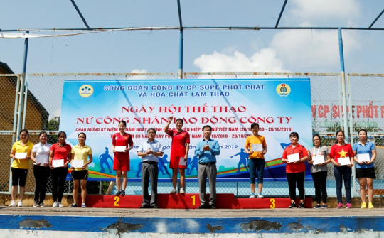 Công đoàn Hóa chất tổ chức nhiều hoạt động cho nữ đoàn viên