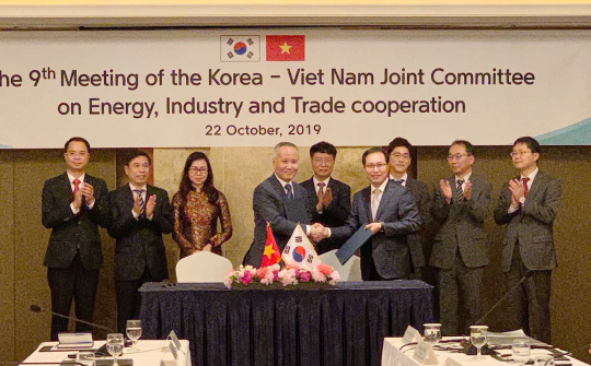 Việt Nam - Hàn Quốc đạt nhiều thỏa thuận hợp tác về năng lượng, công nghiệp, thương mại