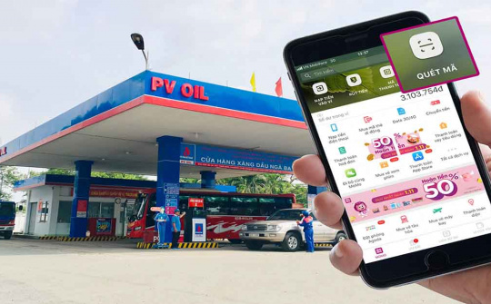 Từ 27/10, có thể dùng ví Momo thanh toán tại cây xăng PVOIL