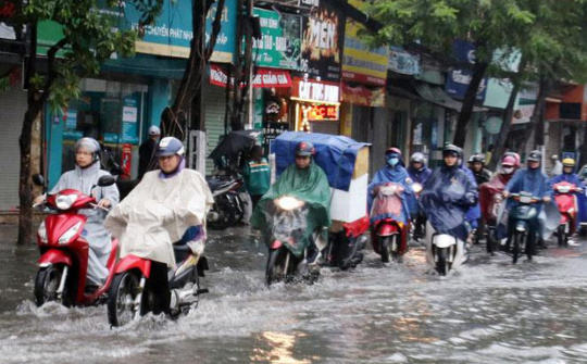 Thời tiết 5/10: Bắc bộ và Thanh Hóa có mưa, đến đêm mưa giảm dần