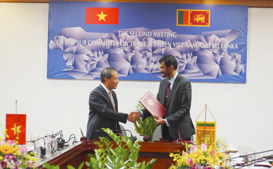 Việt Nam - Sri Lanka: Hướng tới đối tác toàn diện, cùng tham gia vào chuỗi giá trị toàn cầu