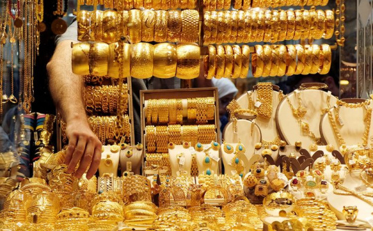 Giá vàng bật tăng nhanh trở lại