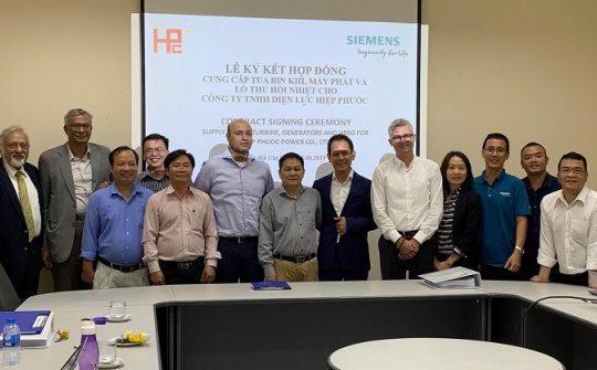 Nhiệt điện Hiệp Phước 1 hợp tác cùng Siemens: Nhà máy nâng công suất, ít khí thải