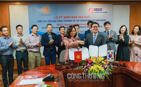 Bộ Công Thương hợp tác cùng Hàn Quốc xây dựng mô hình tòa nhà hiệu quả năng lượng