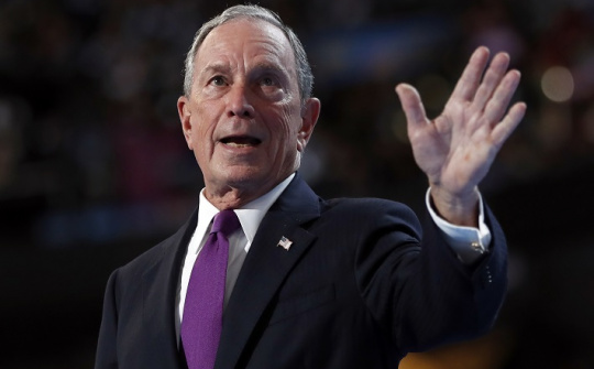 [Quốc tế nổi bật] Chiêu mới của tỷ phú Michael Bloomberg