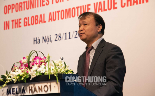 Thứ trưởng Đỗ Thắng Hải: Doanh nghiệp công nghiệp hỗ trợ ô tô cần được hỗ trợ hơn nữa