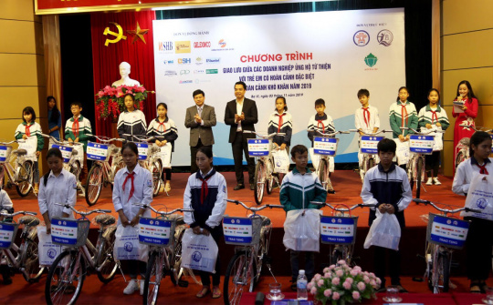 550 triệu đồng hỗ trợ trẻ em "gặp khó" trên địa bàn TP Hà Nội