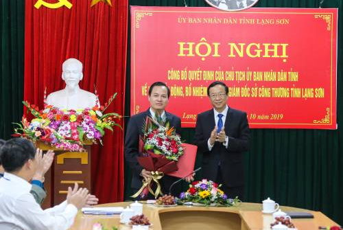 Sở Công Thương Lạng Sơn có Giám đốc mới