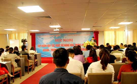 Nâng cao kiến thức về quy tắc xuất xứ hàng hóa trong Hiệp định ASEAN - Trung Quốc và ASEAN - Hồng Kông