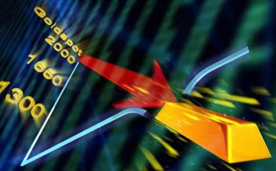 Giá vàng đánh mất ngưỡng kháng cự, vàng trong nước giảm mạnh (ngày 6/11)