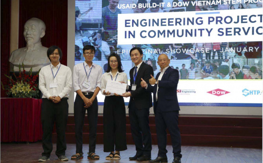 5 năm liên tiếp, Dow Việt Nam đón Giải thưởng đóng góp vì cộng đồng
