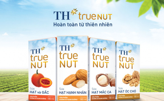 Sữa hạt và sữa chua của TH lọt "Top 10 sản phẩm được tin và dùng nhất 2019"