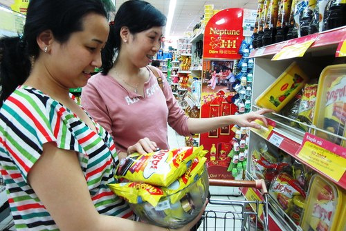 Ngành hàng tiêu dùng nhanh tăng trưởng trong lạc quan