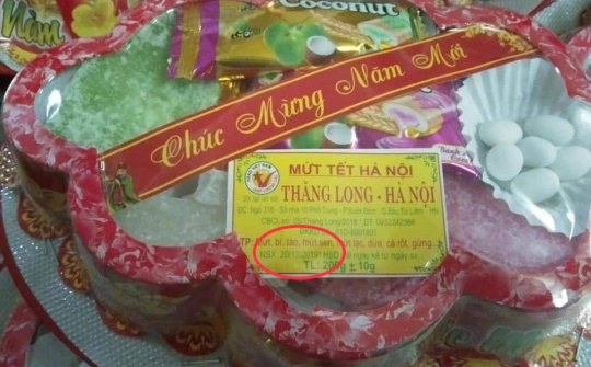 Hàng ngàn hộp bánh, mứt Tết không đảm bảo an toàn thực phẩm bị thu giữ