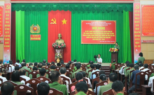 Nhiệt điện Vĩnh Tân xuất sắc trong phong trào toàn dân bảo vệ an ninh Tổ quốc