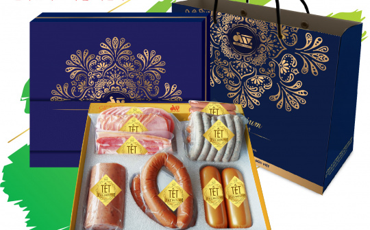 Xúc xích Đức Việt cung cấp ra thị trường 4 Set quà tết cao cấp năm 2020 – Xuân Canh Tý Vạn điều như  ý