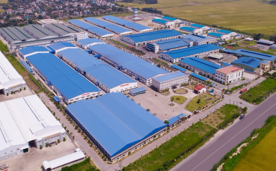 Phát triển cụm công nghiệp, tạo tiền đề cho công nghiệp hỗ trợ địa phương