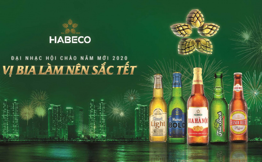 Đại tiệc âm nhạc Chào năm mới 2020 – Vị bia làm nên sắc Tết cùng Bia Hà Nội