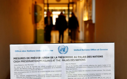 [Tin ảnh] LHQ hết tiền, Pháp và Đức liền ra mắt "Liên minh cho Chủ nghĩa đa phương"