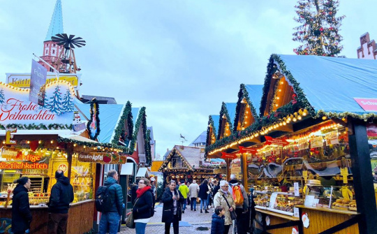 Khám phá những khu chợ Giáng sinh nổi tiếng Châu Âu